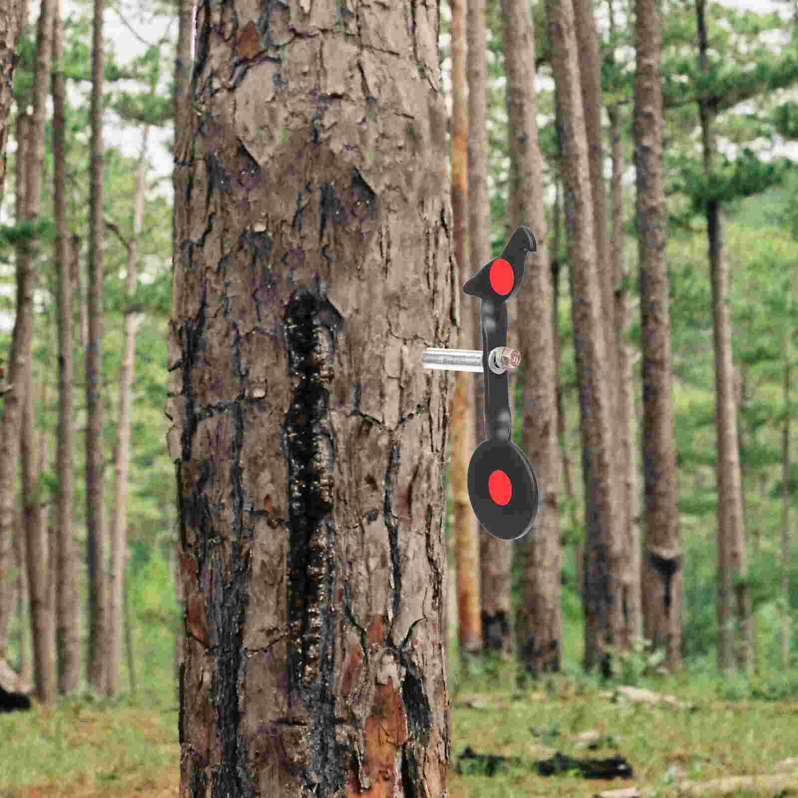 Tree Mounted Target Alloy Shooting Target Practical Shooting Training Target