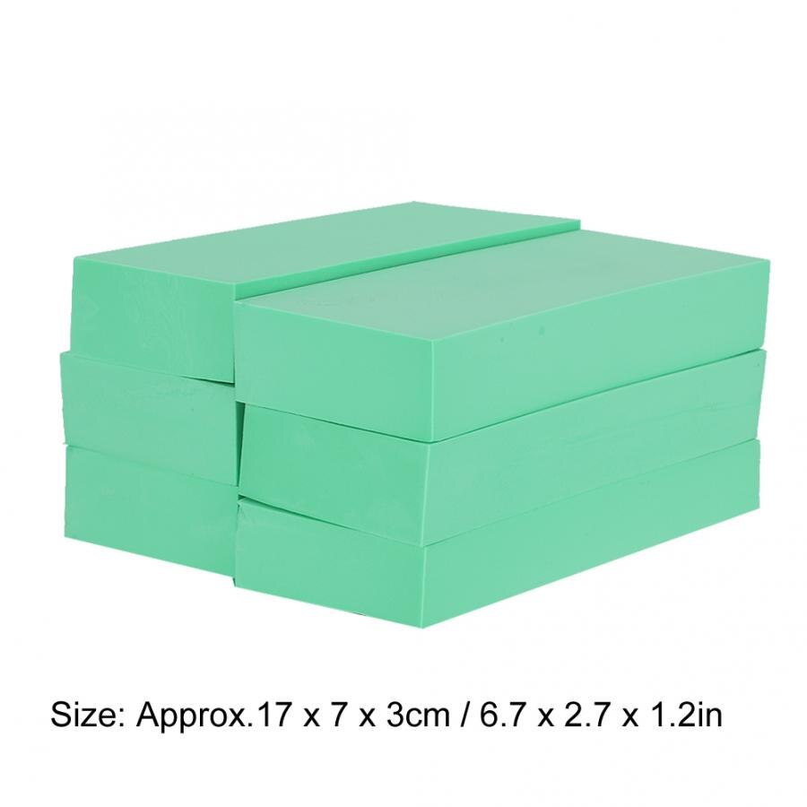 6 st/påse hushållsbad dusch svamp kroppsskrubb exfolierande rengöringssvamp set