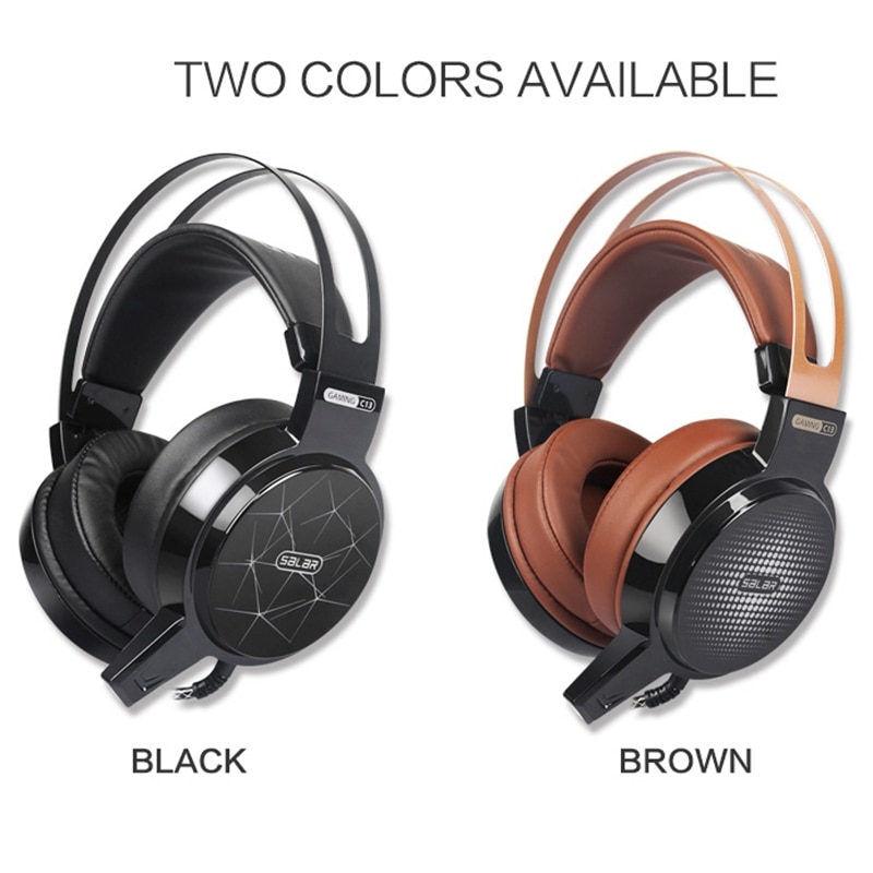 Salar C13 Gaming Headset Wired PC Stereo Earphones Headphones with Microphone for Computer Gamer Headphone 3.5mm