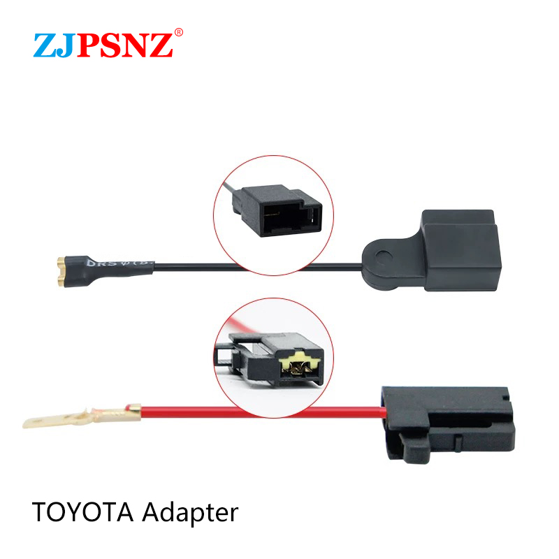 Enchufe de bocina de coche, conector macho hembra, altavoz estéreo, cable de bocina, bocina de Caracol, adaptador de conversión de enchufe dedicado, modificación: Verde hierba