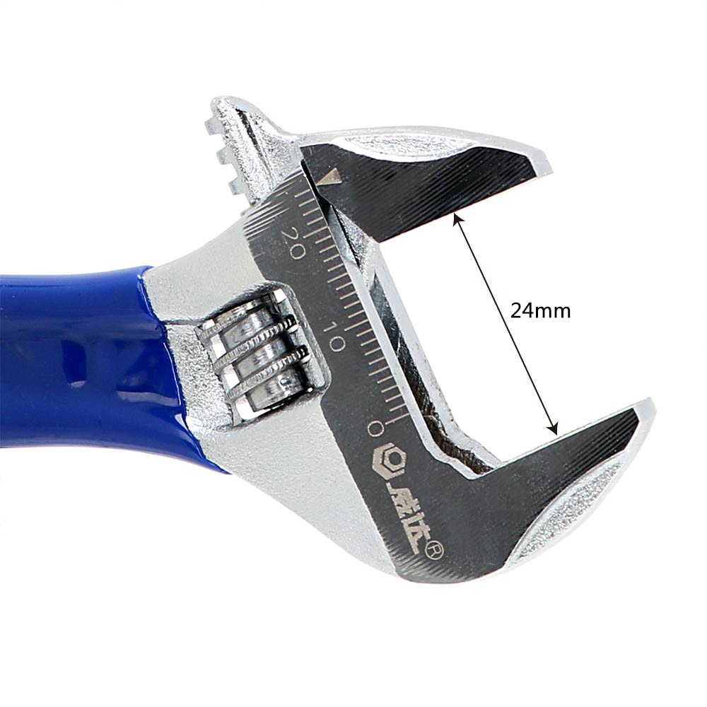 NICEYARD Universal- Schlüssel Mini murmeln Schlüssel Maximale 24mm Durchmesser Einstellbare Schlüssel Edelstahl SteelHand Werkzeuge