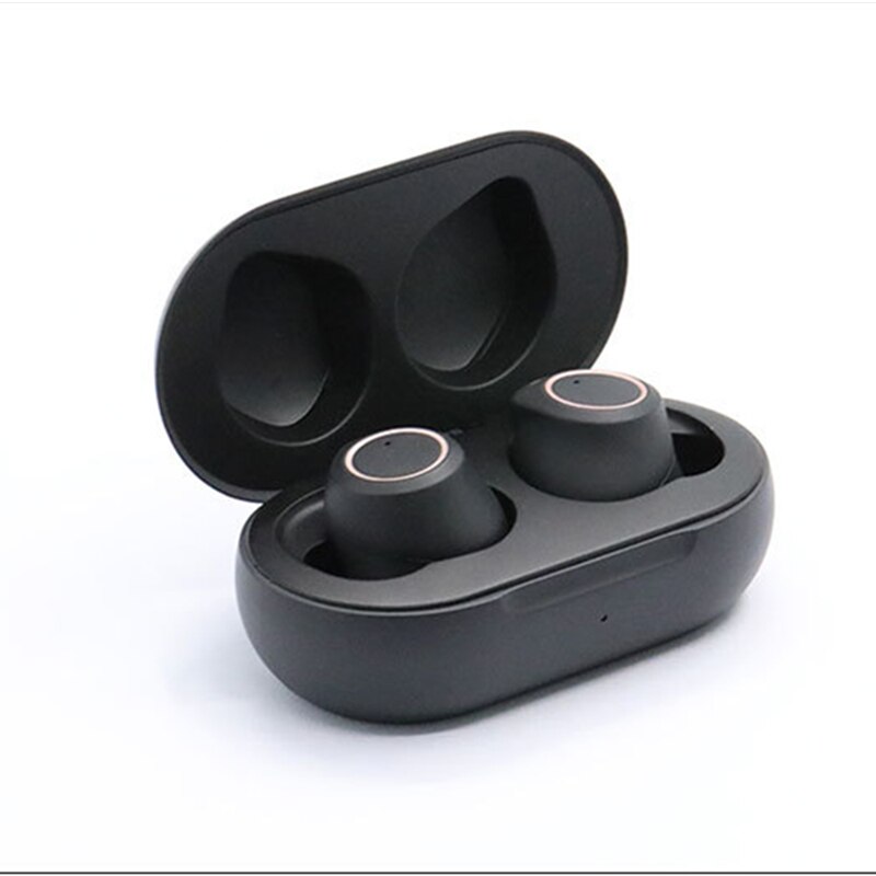 Mini appareils auditifs numériques intelligents, rechargeables par USB, réduction du bruit, intra-auriculaires, Amplifie le son des personnes âgées et des sourds: Black