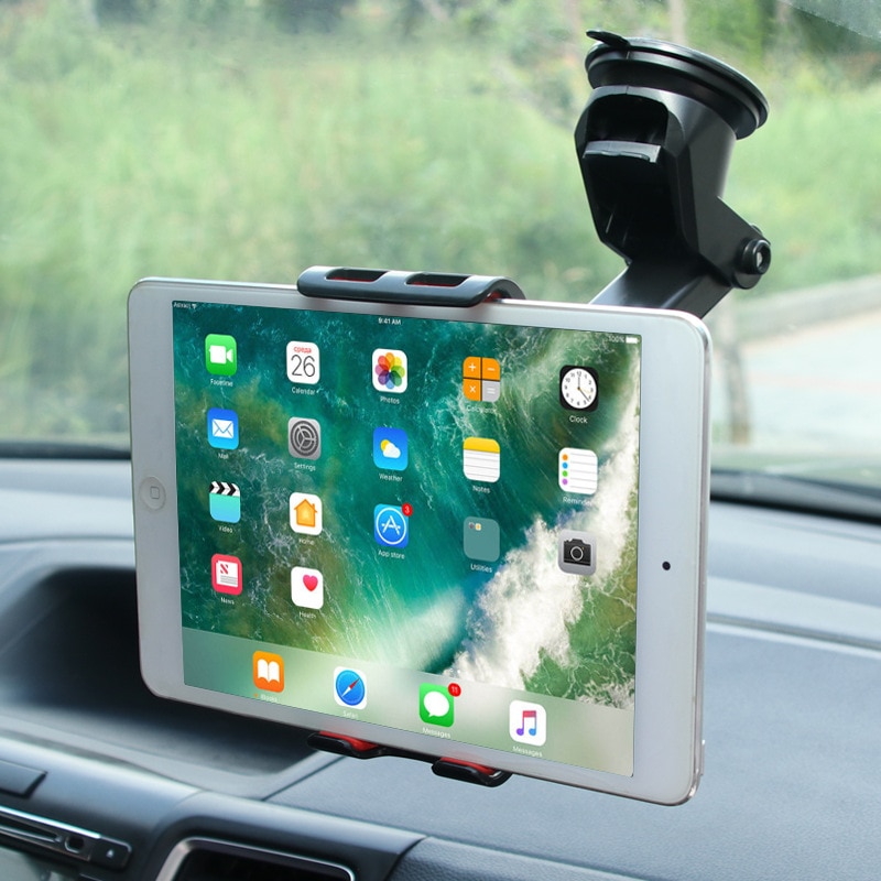 Universal 7 8 9 10 11 Inch Tablet Pc Stand for Samsung XiaoMi Stong Suction Tablet Car Holder for Ipad Lengthened Hose Bracket