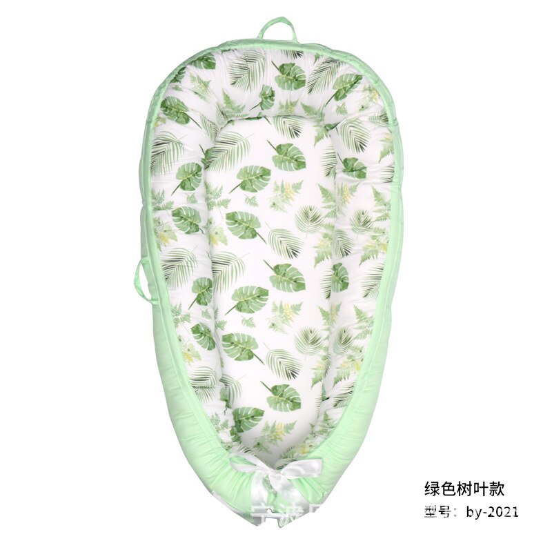 Explosions baby bed in Portable Crib Baby Bed Grey Elephant Fabric Baby Bionic Bed room decor: 7 80-50CM