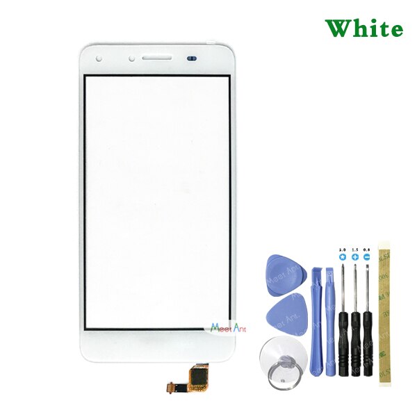 5,0 "Für Huawei Ehre 5A Y5 II 2 Y5II CUN-L01 LYO-L21 Touchscreen Digitizer Sensor Äußehe Glas objektiv Tafel: Weiß mit Werkzeug