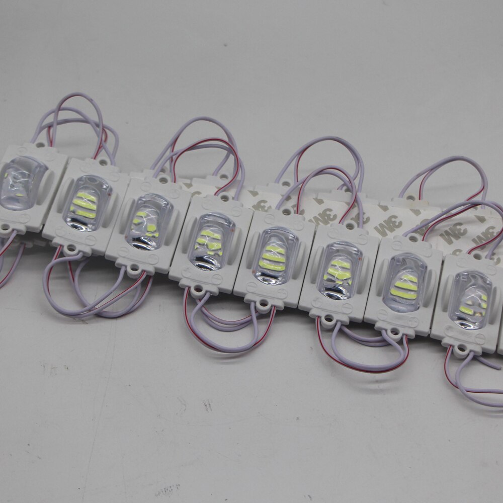 12V led module for car lights LED Module injection lens 5730 Super Bright Advertising Light IP65 Waterproof Sign Backlight