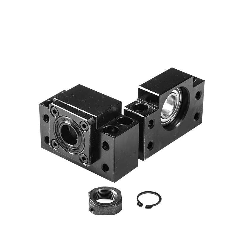 Screw support bracket fixed bracket linear bearing BKBF10/12 BKBF15 EKEF12/15 FKFF10/12 FKFF15 for ball screw sfu1605/sfu2005
