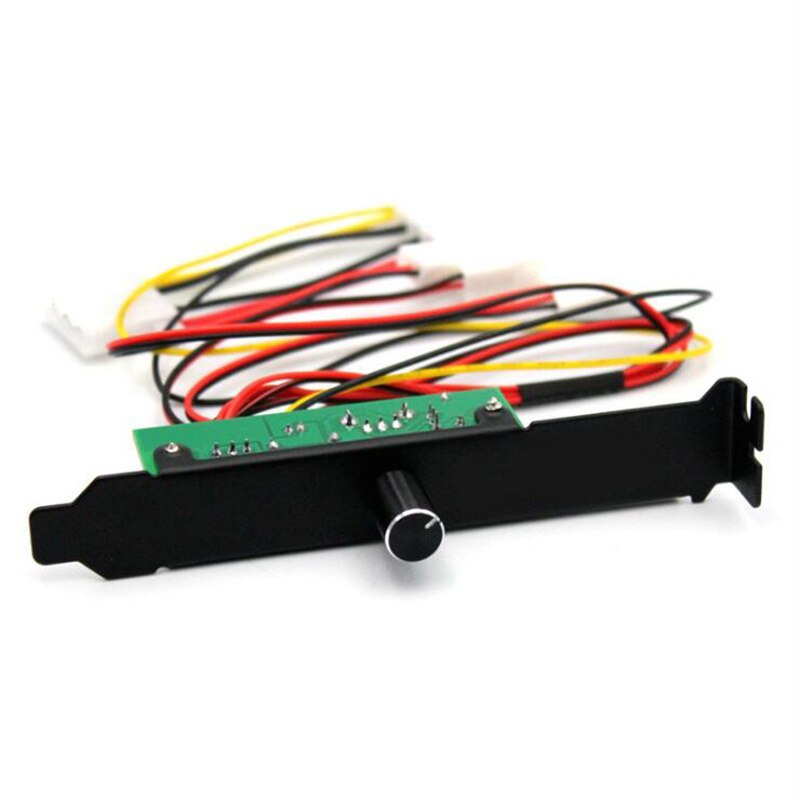 Case Fan Speeder PCI a 3-Way Fan Controller Hub Desktop PC Fan Speeder Desktop Computer Fan Speed Governor