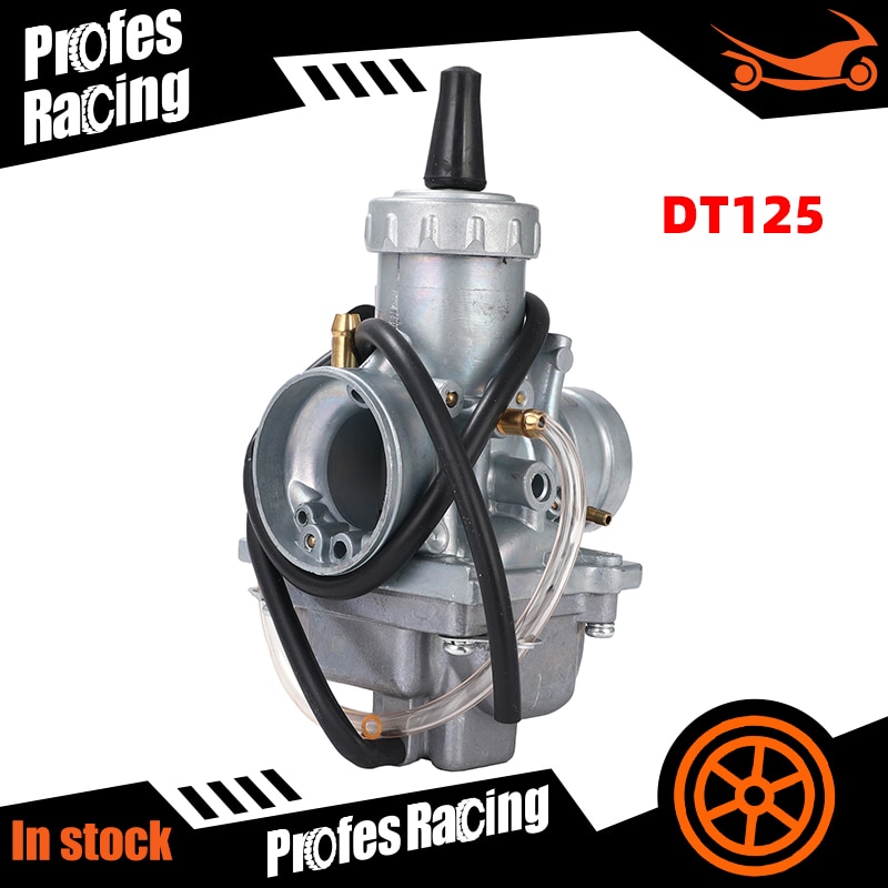 Mikuni-Carburador para motocicleta, pieza de motor para moto de cross, Yamaha DT125 DT 125 Suzuki TZR125 RM65 RM80 RM85 DT175 RX125, 28mm