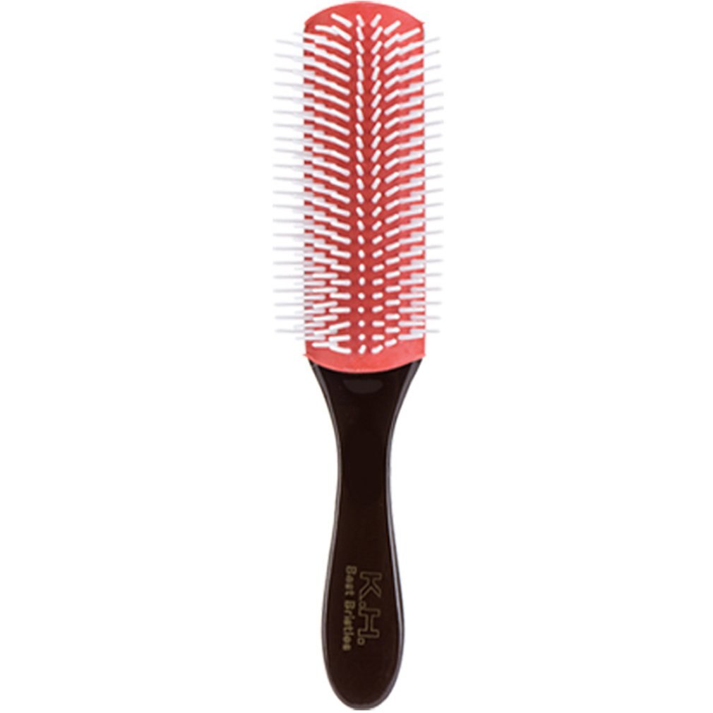 Massage Comb Anti-static Air Cushion Straight Hair Comb Detachable Nine-row Combing Hairdressing Tool: coffee