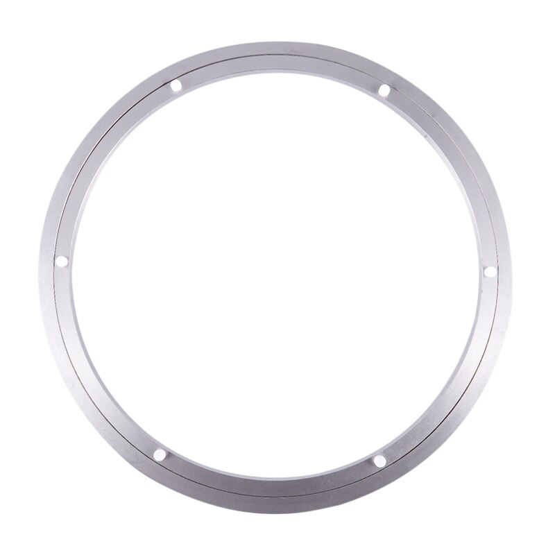 Aluminium Rotating Turntable Bearing Swivel Plate 18 Inch Silver