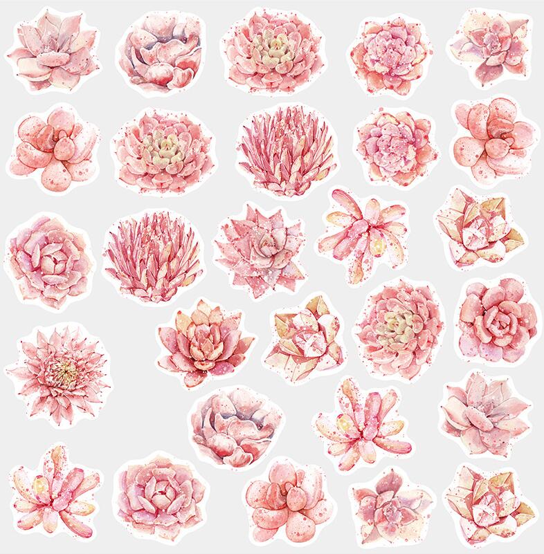 Moon Star Stickers Cute painting Diary Decoration Label Paper Stickers Pack DIY Stickers school supplies escolar: duo rou