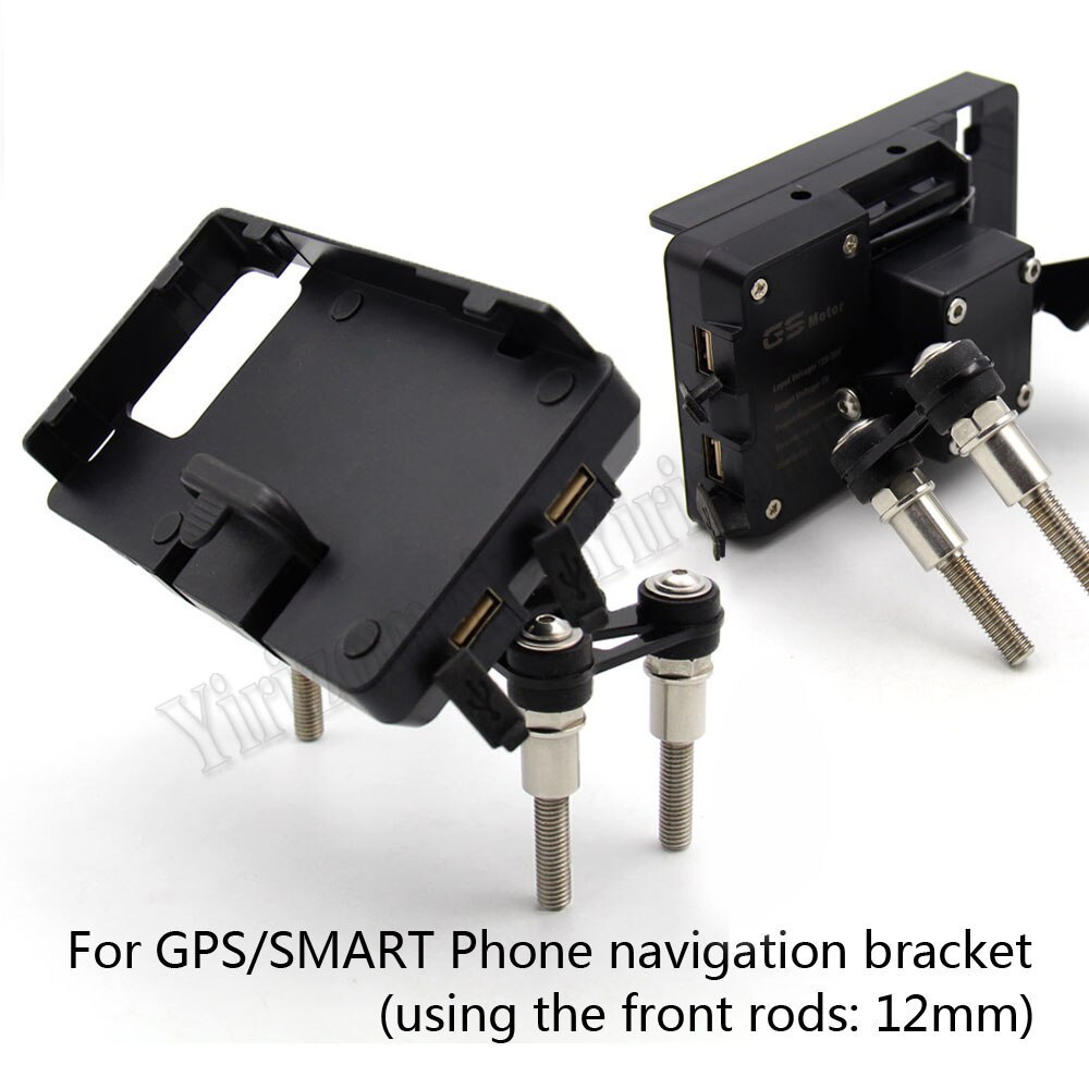 handlebar mobile phone Navigation bracket USB phone charging FOR BMW F900R F900XR F 900 R F 900 XR F900 R F900 XR 12mm