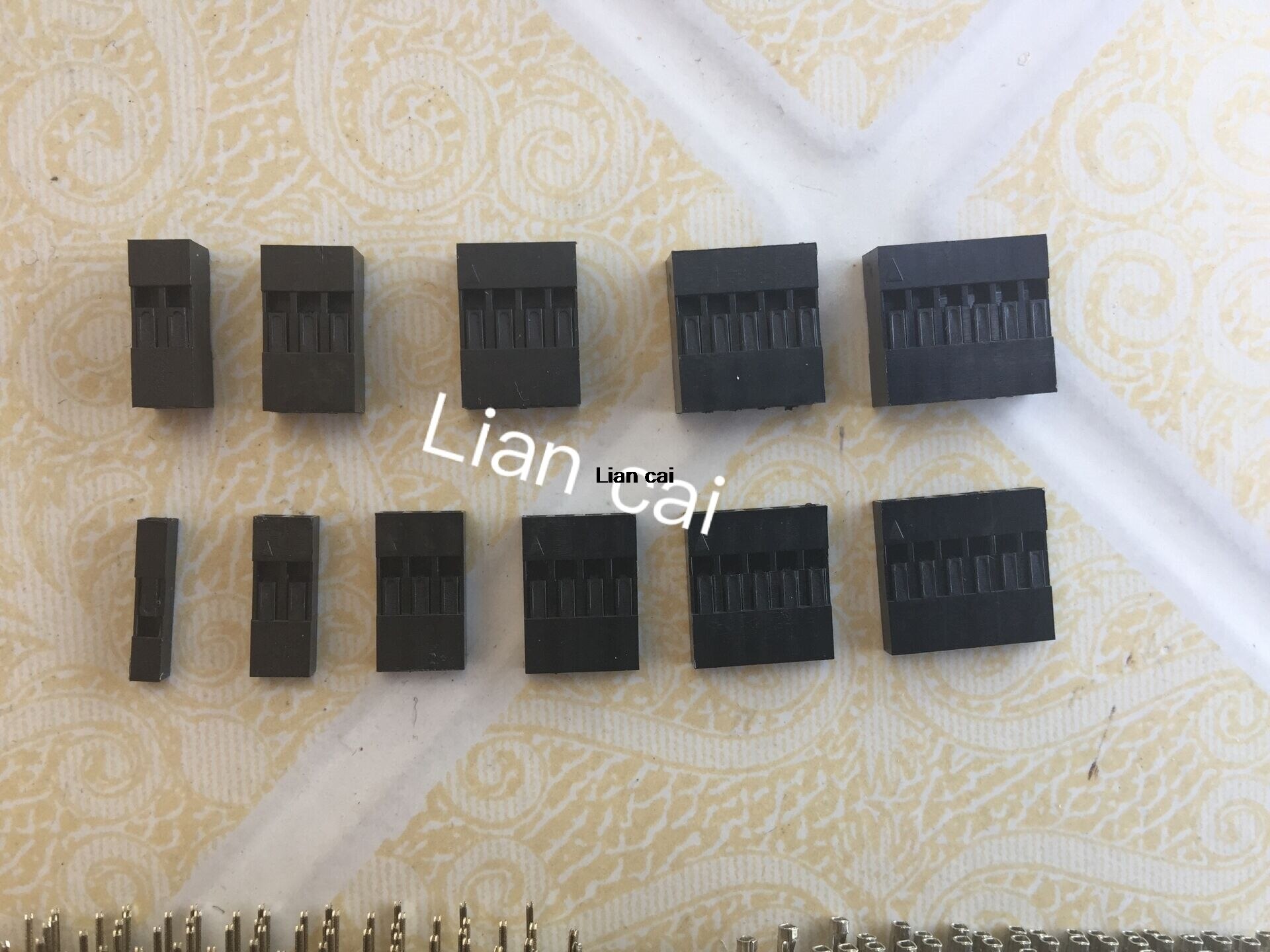 630pcs Dupont Wire Cable Jumper Pin Header Connector Housing Kit Male Crimp Pins+Female Pin Connector Terminal Pitch With Box