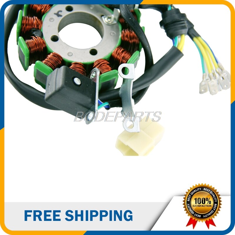 Piezas de motocicleta, Motor CG12, polos, bobinas de estátor DC aptas para Motor Lifan Zongshen Loncin Xinyuan CG200cc-CG250cc,