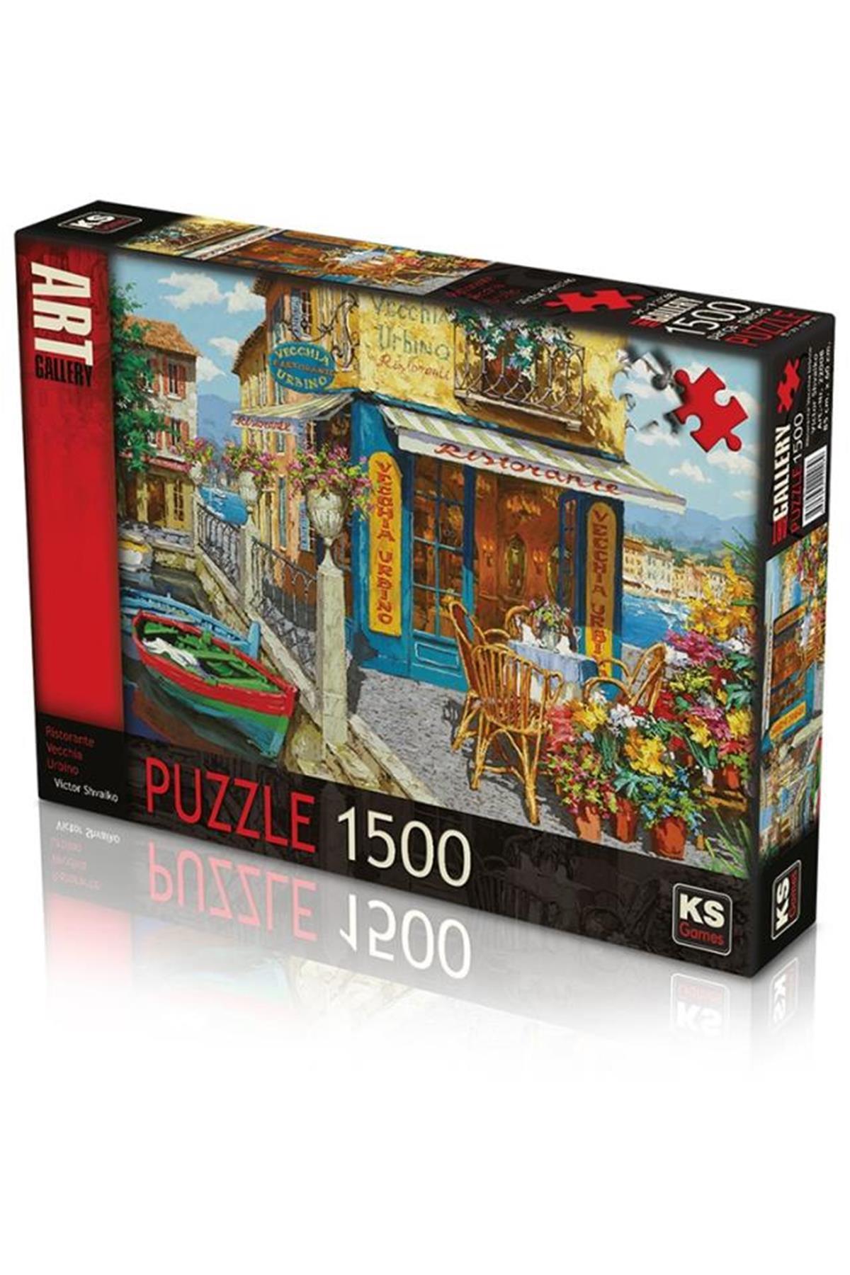 Ks Ristorante Vecchia Urbino 1500 szt. puzzle puzzle