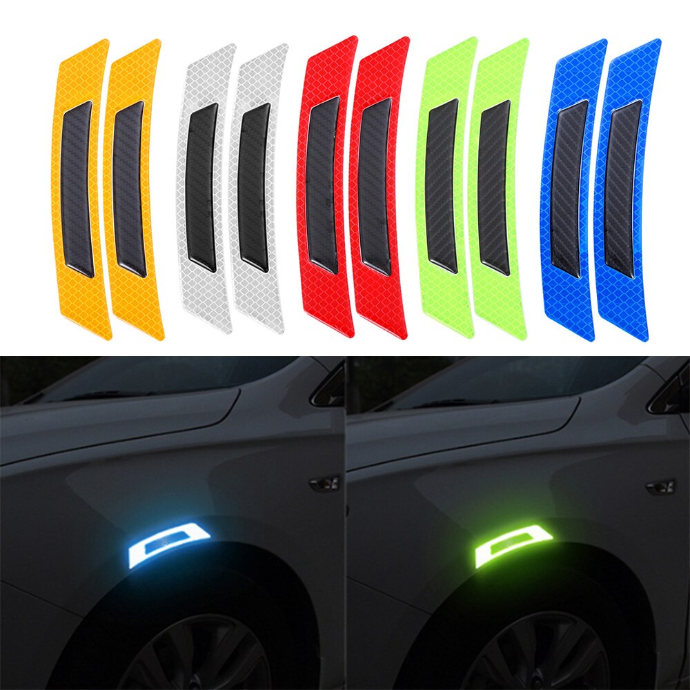 2/4 pçs 5d aro da roda do carro de fibra de carbon... – Vicedeal