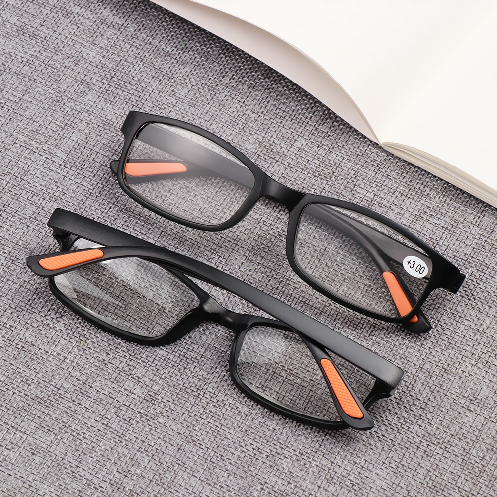 Unisex Ultralichte Leesbril Flexibele Brillen Vergrootglas + 1.00 ~ + 4.0 Dioptrie Ouderen Bril Accessoires