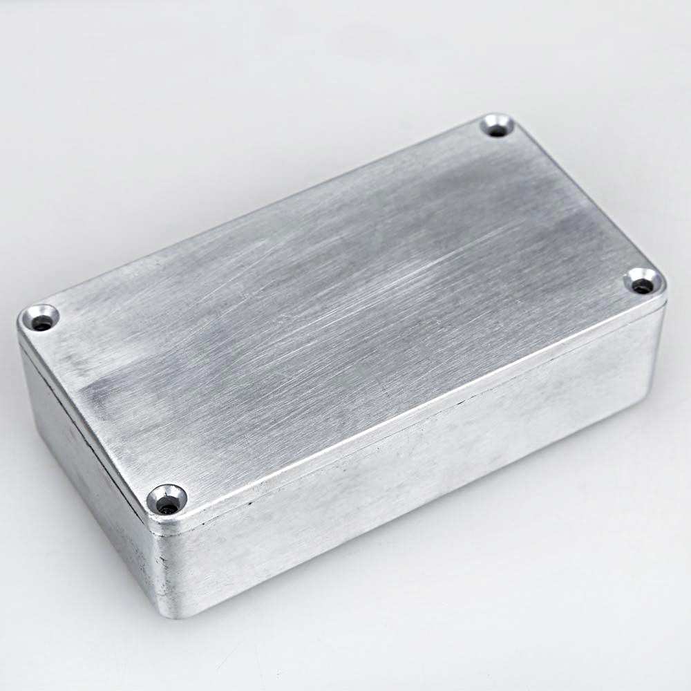 1590B Style Guitar Effects Pedal Aluminum Stomp Box Enclosure for DIY Guitar Pedal Kit Guitar Parts & Accessories instrumentos