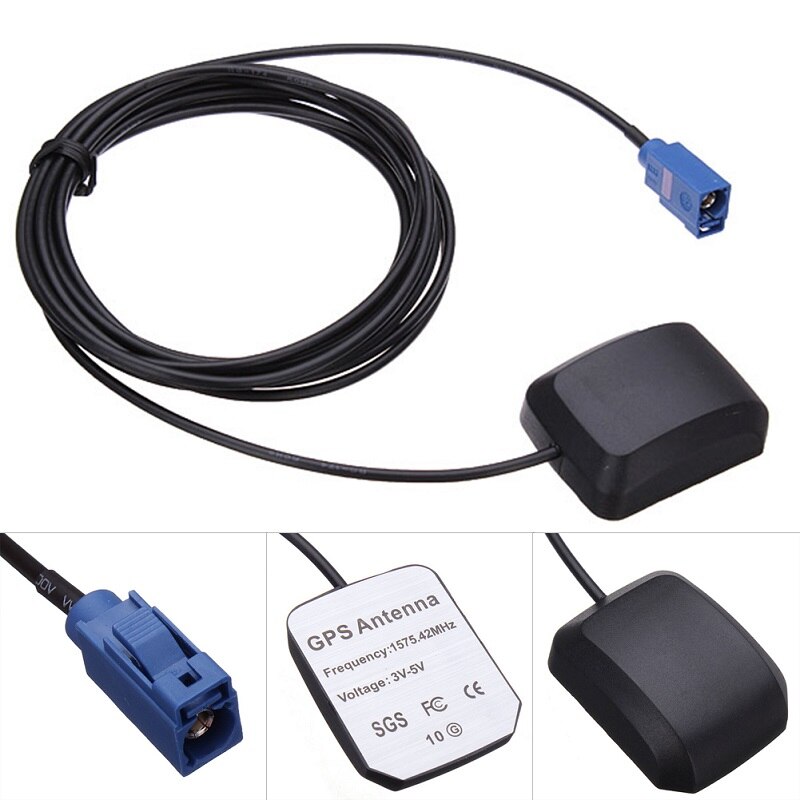 Car External 28dBi High Gain 1575.42MHz / 1602MHz Magnetic Mount Active GPS/GLONASS Antenna