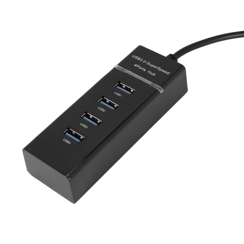 High Speed 4 Port USB 3.0 Multi HUB Splitter Expansion Desktop PC Laptop Adapter