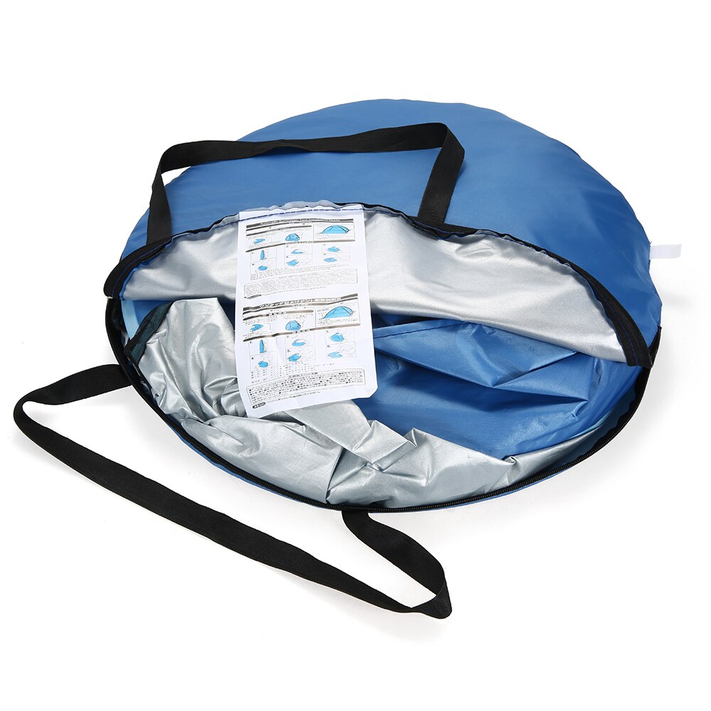 Automatique instantané Pop Up tente de plage léger extérieur Protection UV Camping tente de pêche Portable pliant Cabana abri solaire