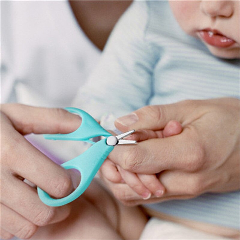 Newborn Safety Nail Clippers Scissors Cutter Convenient Daily Toddler Nail Shell Shear Manicure Tool Baby Nail Scissors Tool