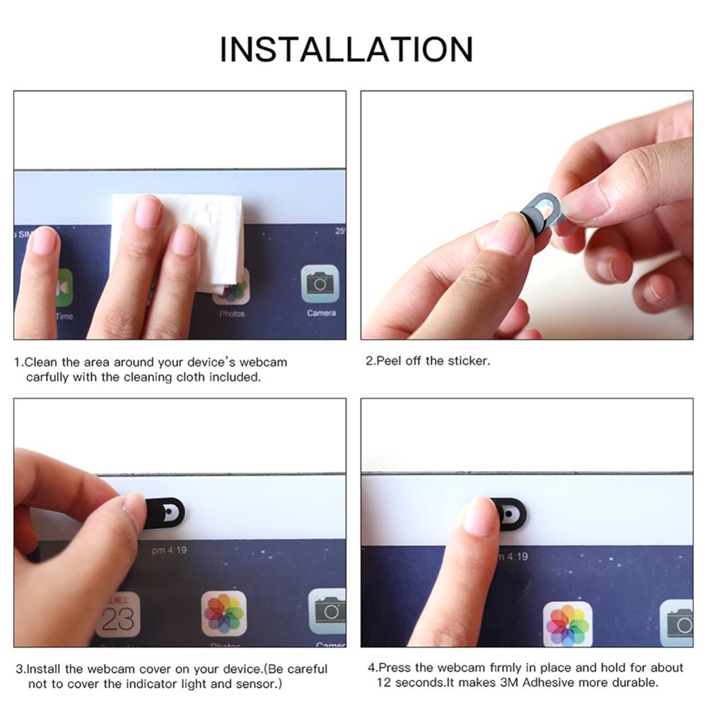 Webcam Copertura Slider Computer Portatili Copertura Della Macchina Fotografica Web Cam Della Copertura del Magnete di tenda per la fotocamera Del Telefono di Scatto IPad PC Macbook Tablet