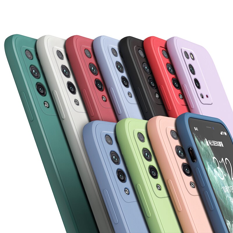 Xiaomi mi a1 a2 5x 6x用液体シリコンケース,ストレートエッジバックカバー,新品