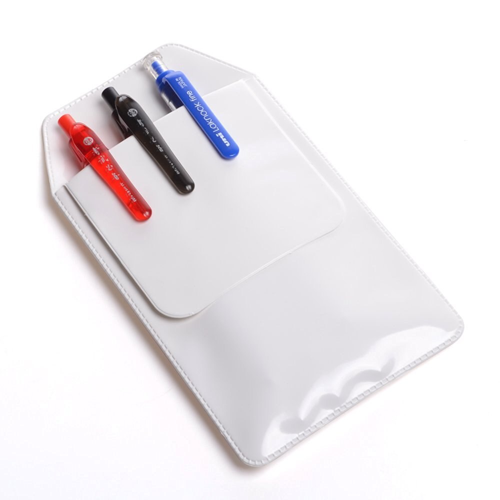 XRHYY 4 PCS White Pocket Protector for Pen Leaks