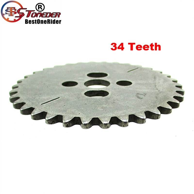 Piñón de cámara de sincronización STONEDER 34T para motor Z190, Zongshen 190cc, Zongshen 190cc, 2V, Z190, ZS1P62YML-2