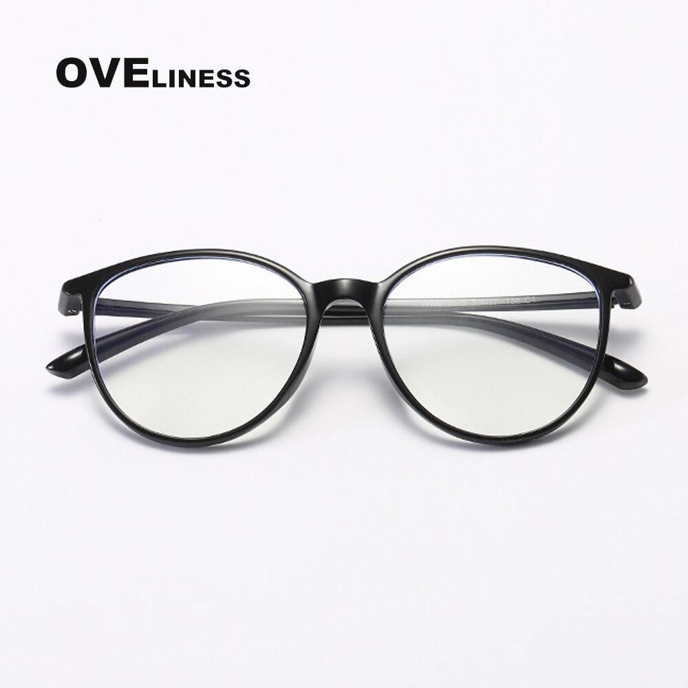 Computer glass Anti Blue Light Blocking glasses man women Filter Reduces Digital Eye Strain Clear Gaming Goggles glasses Eyewear: shiny black