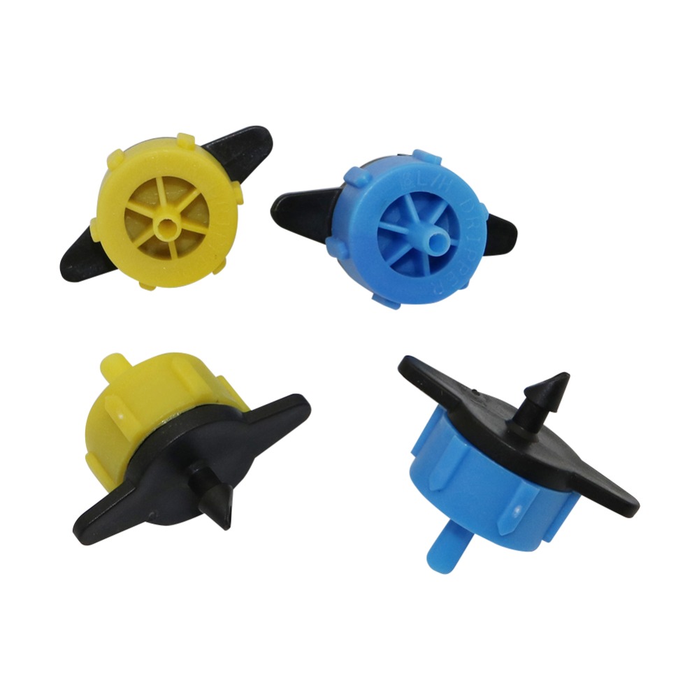 Agriculture 2L/H 4L/H 8L/H Dripper Garden Micro Irrigation Pressure Compensating Dripper Automatic Watering Emitter 30 Pcs