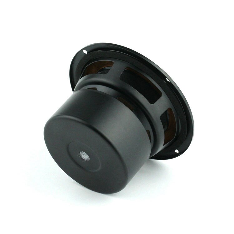 1PCS Soundhits SQ402R 4inch DIY Full Frequency Speaker Driver Mixed Black Paper Cone Shielded 4/8ohm 15W Dia 118mm Round