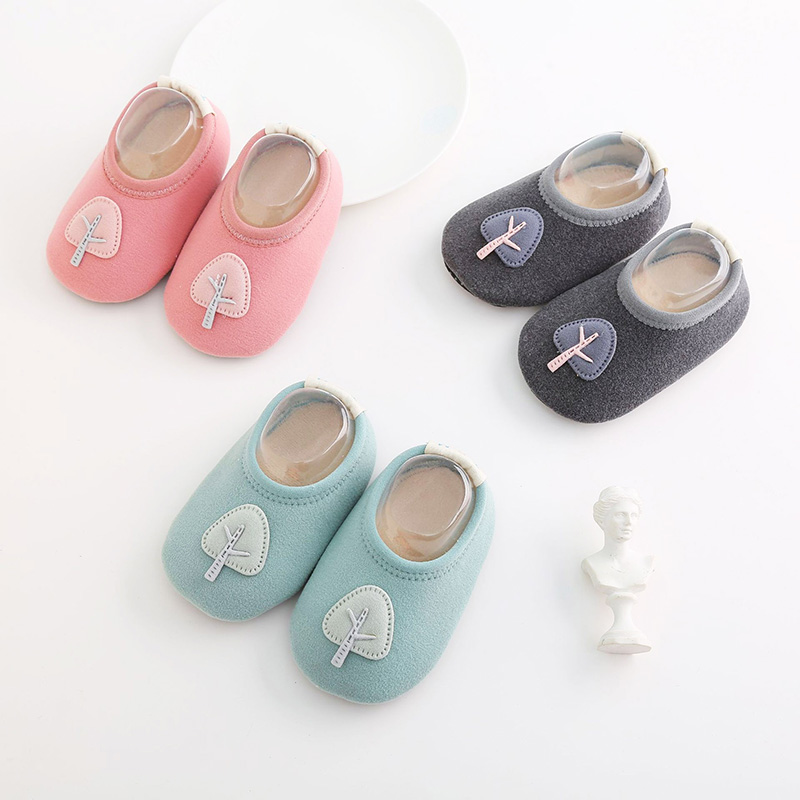 Baby Socks With Rubber Newborn Sock Autumn Winter Children Floor Socks Shoes Anti Slip Soft Sole Sock