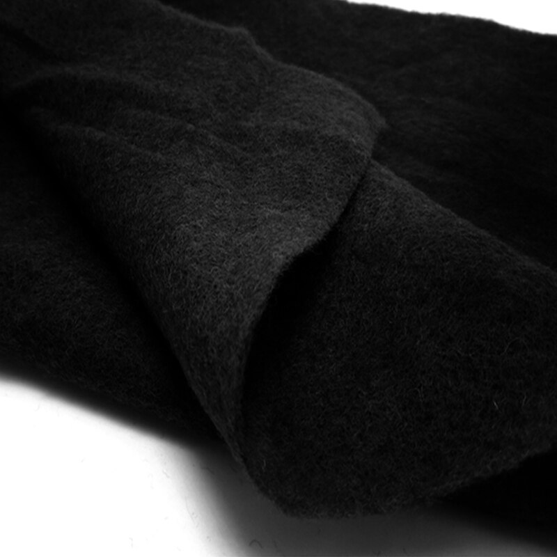 wool Batt /semi-felting wool for needle felt, felting needle ,Spinning fiber, Photo props Black