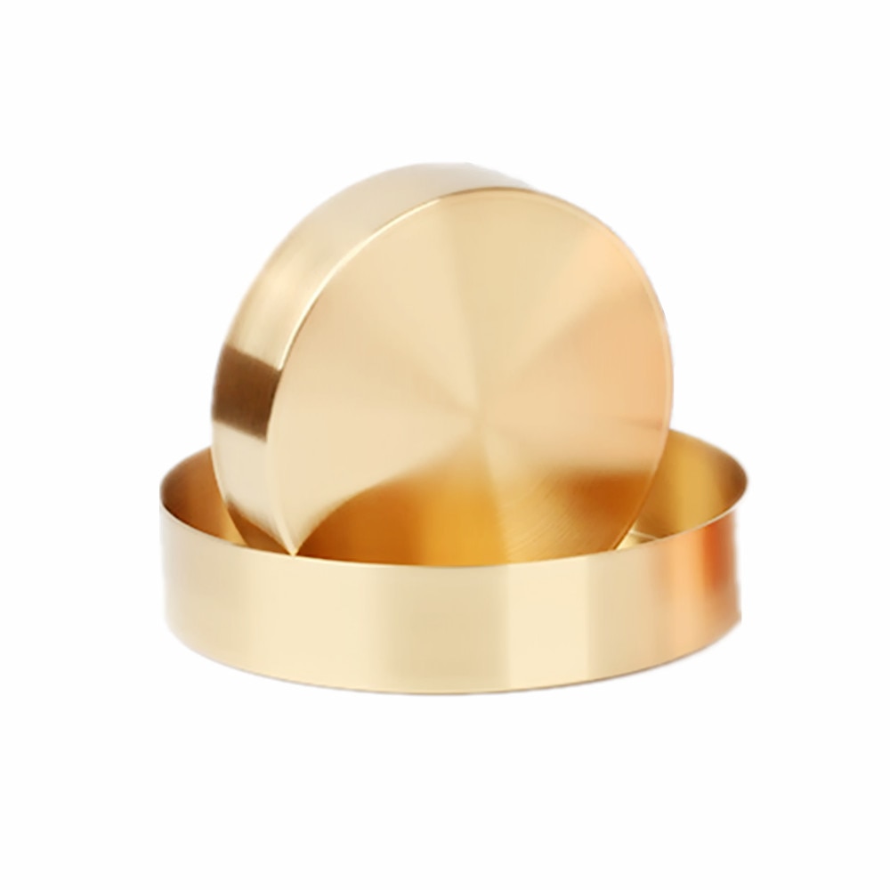 Luxe ronde messing kaptafel houder voor badkamer, commode, keuken, sieraden bureau organizer koperen dienbladen pennenhouder