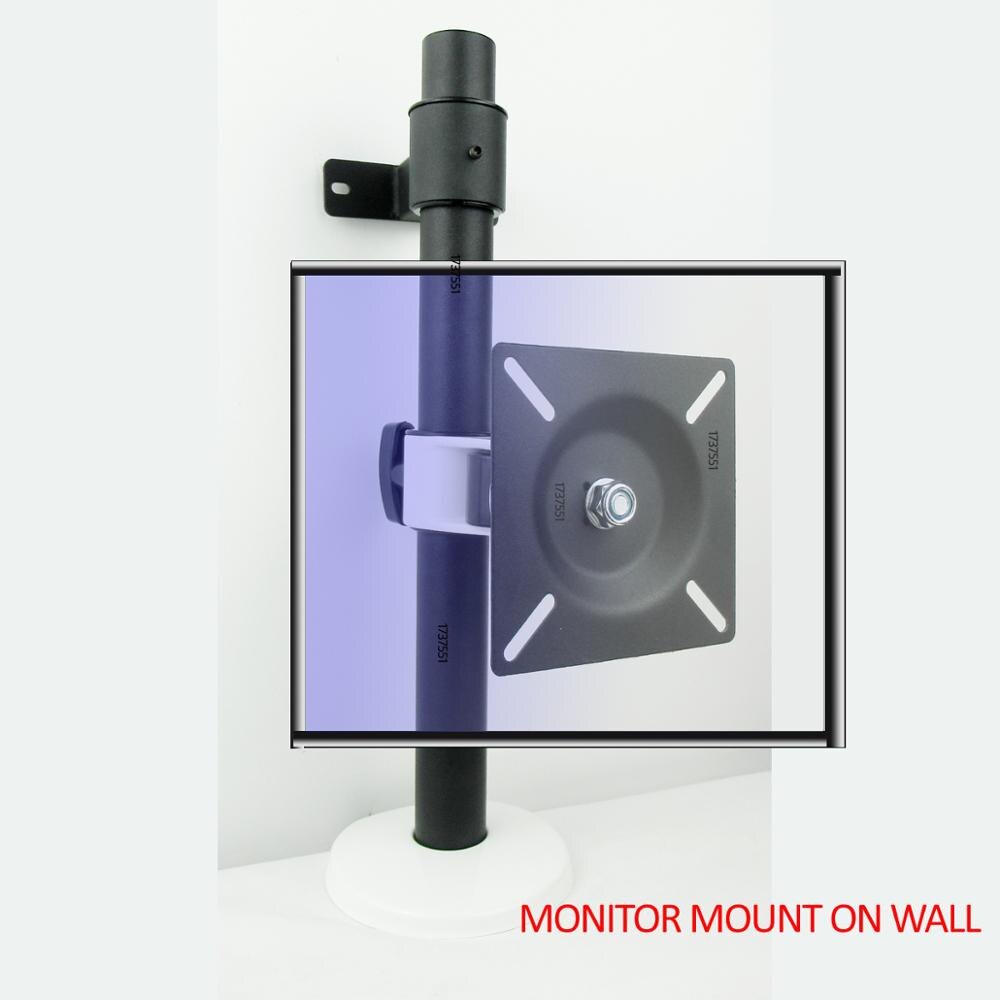 ) DL-W900 VESA 75X75 100X100 15kg monitor Wall mounted bracket stand holder LCD tv support 360 degree rotating