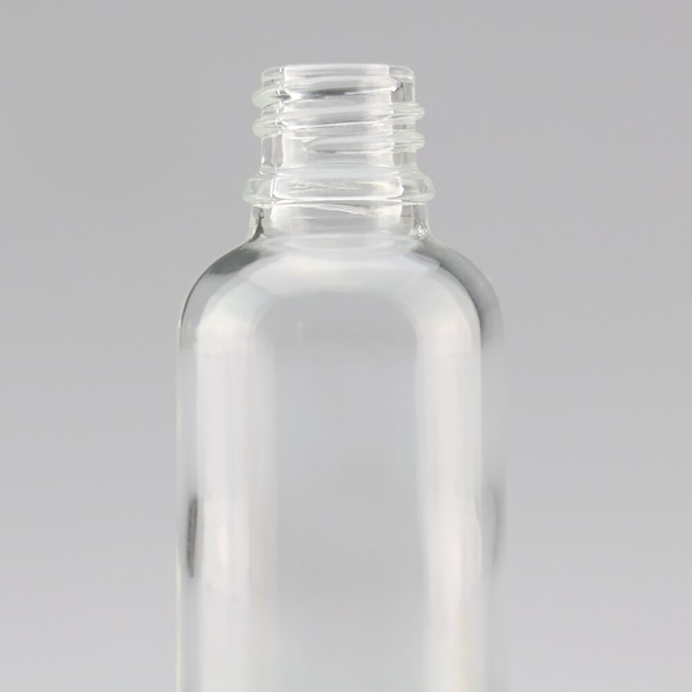 Mini 5ml-100ml Transparent Glass Reagent Liquid Pipette Empty Cosmetic Bottle For Travel Refillable Bottles
