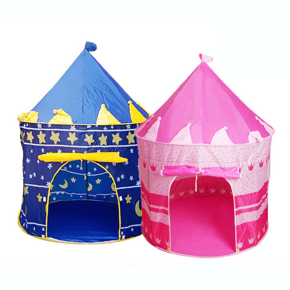 3 In 1 Raket Tent Draagbare Kinderen Tent Baby Speelgoed Vouwen Kruipen Tunnel Playhouse Kinderen Tipi Tent Oceaan Bal zwembad Pit Huis