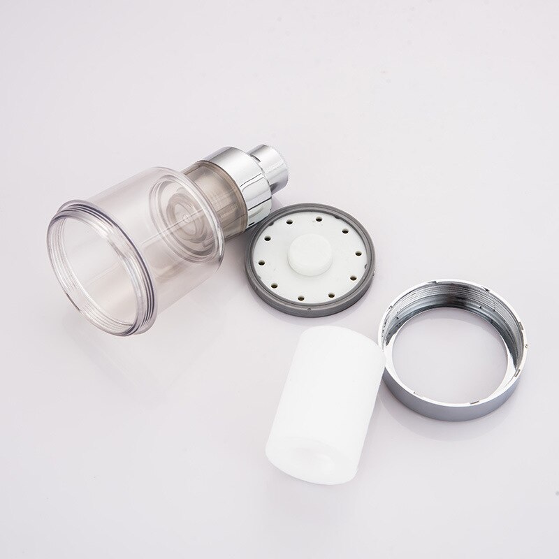 Hoge Druk Overhead Douchekop Water Filter Stimuleren Druk Crystal Douche Badkamer Accessoires