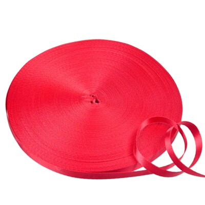 1.5cm brede nylon banden van 50 meter voor trekkoorden voor huisdieren, schoenen, handtassen en doe-het-zelfaccessoires: 15 rode