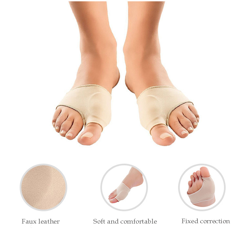 1 paar Grote Teen Hallux Valgus Corrector Orthotics Voetverzorging Bone Duim Richter Correctie Pedicure Sokken Stijltang