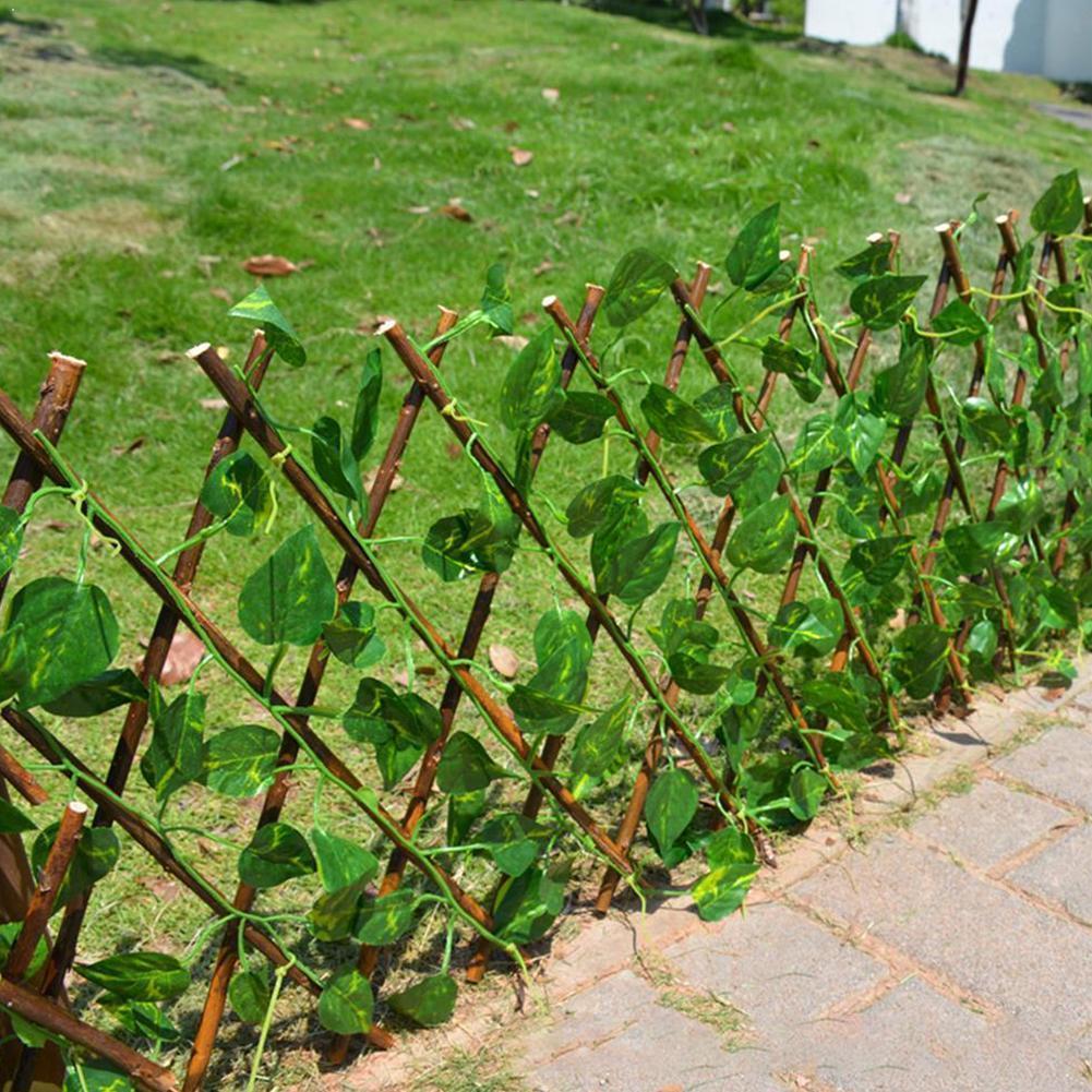 Versenkbare Knstliche Garten Spalier Zaun Erweite...  Grandado