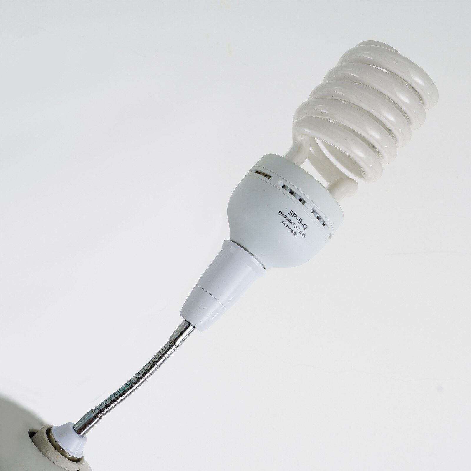 4Pcs Household Bulb Extender Light Lamp Extension Adapter Bendable PVC Screw Base Extenders Home Light Fixtures Socket Converter