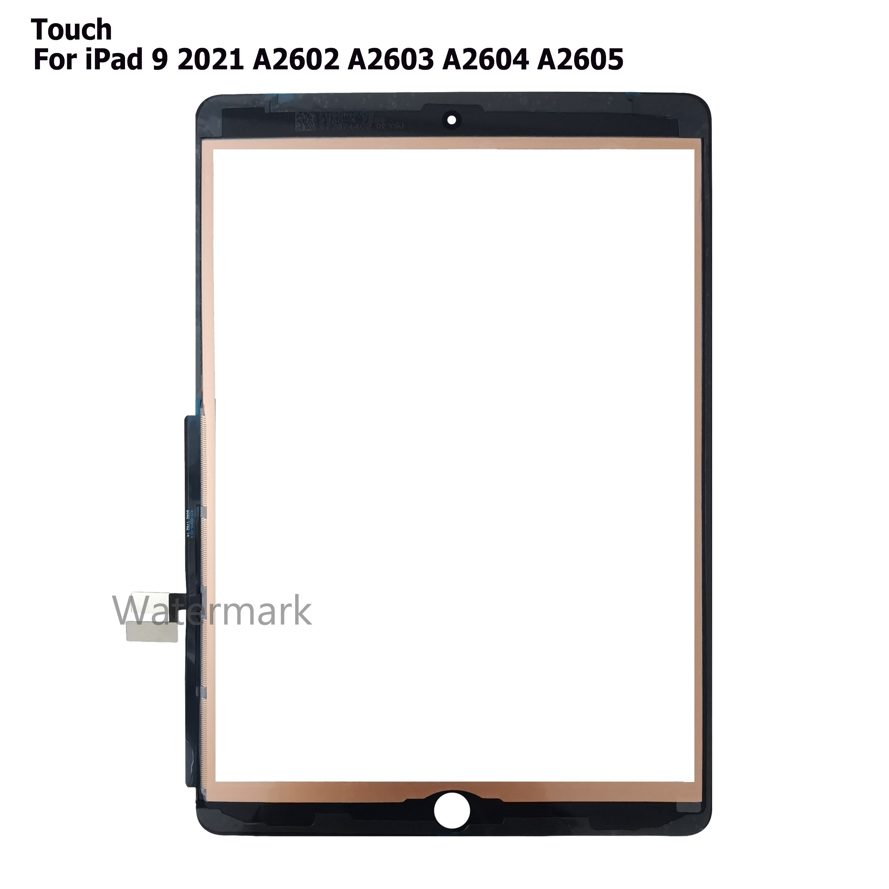 10.2" Touch for iPad 9 9th A2602 A2603 A2604 A2605 Gen Touch Screen Digitizer Front Outer Glass Replacement