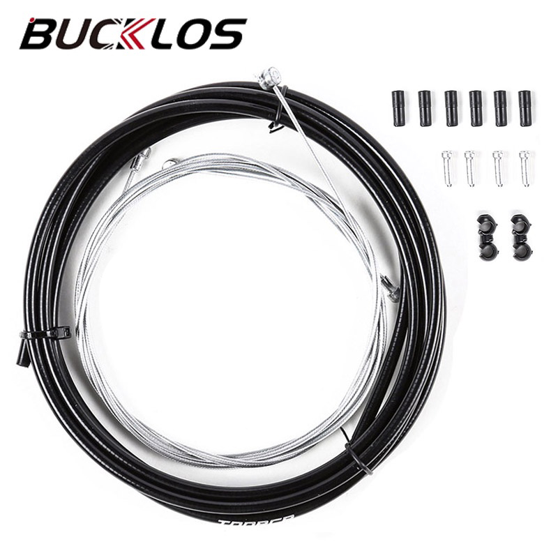 Avid Fiets V Brake Set FR5 Aluminium Remhendel SD3 Voor Achter V-Remklauwen Road Mountainbike onderdelen Fit Sram: Brake Cable