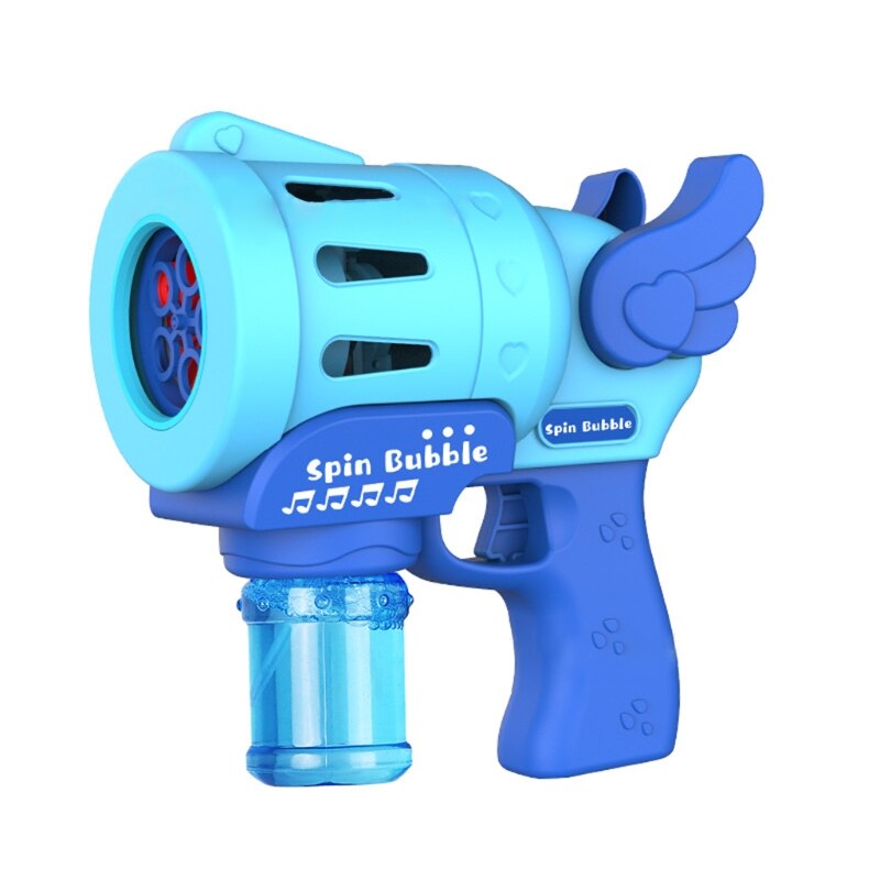 Rook Bubble Machine Blower Bubble Gezonde Rook Bubble Speelgoed Met Verlichting K1KC: BL