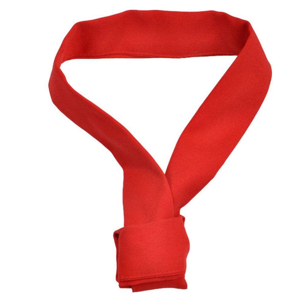99cm Chef Neck Tie Neckerchief Scarf Waiter Sweat Towel Aprons Skinny Scarves Satin Ribbon Decor Home Kitchen Restaurant Hotel