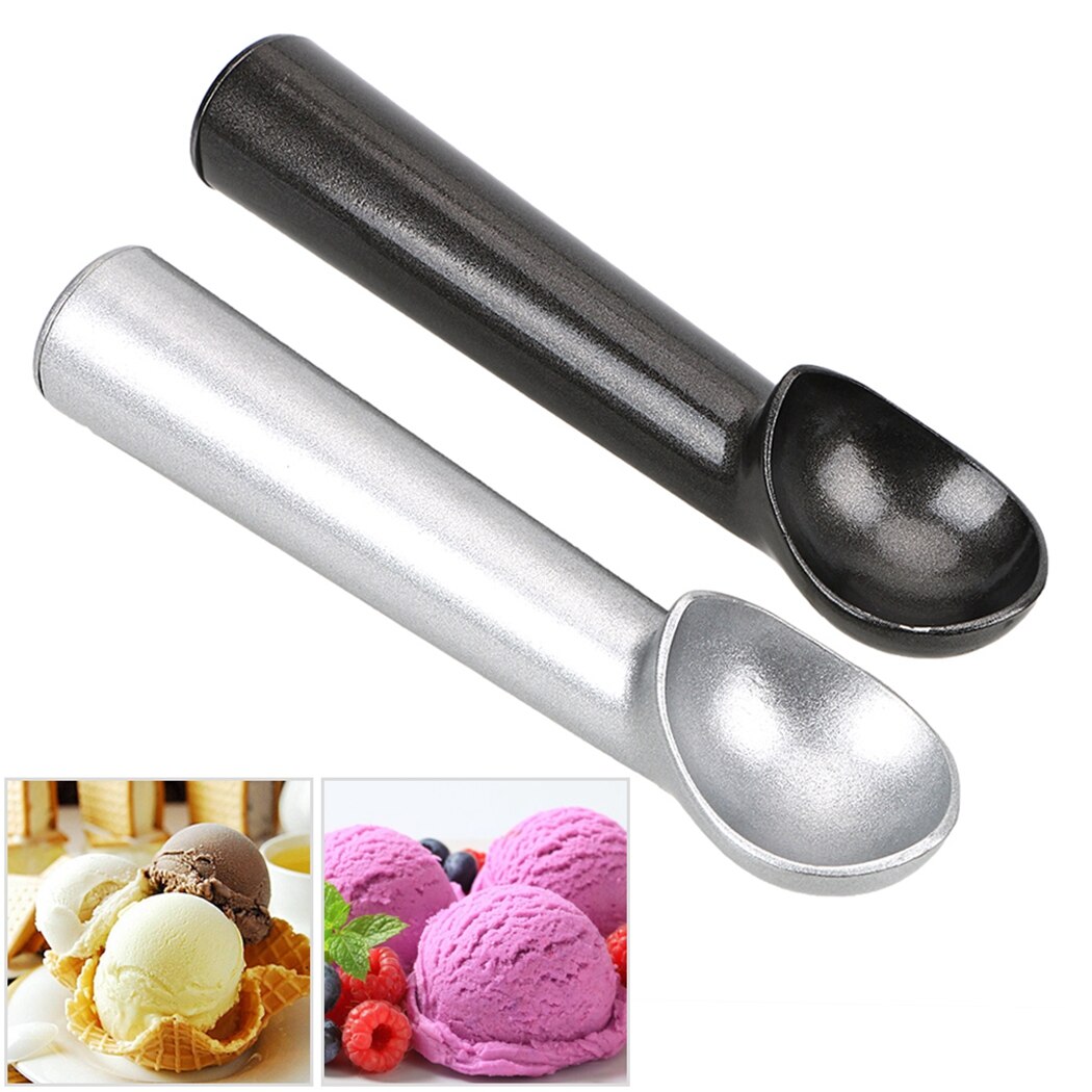 Ice Cream Ball Spoon Stainless Steel Spoon Fruit Watermelon Spoon Non-stick Ice Cream Ball Making Tool Kitchen Supplies